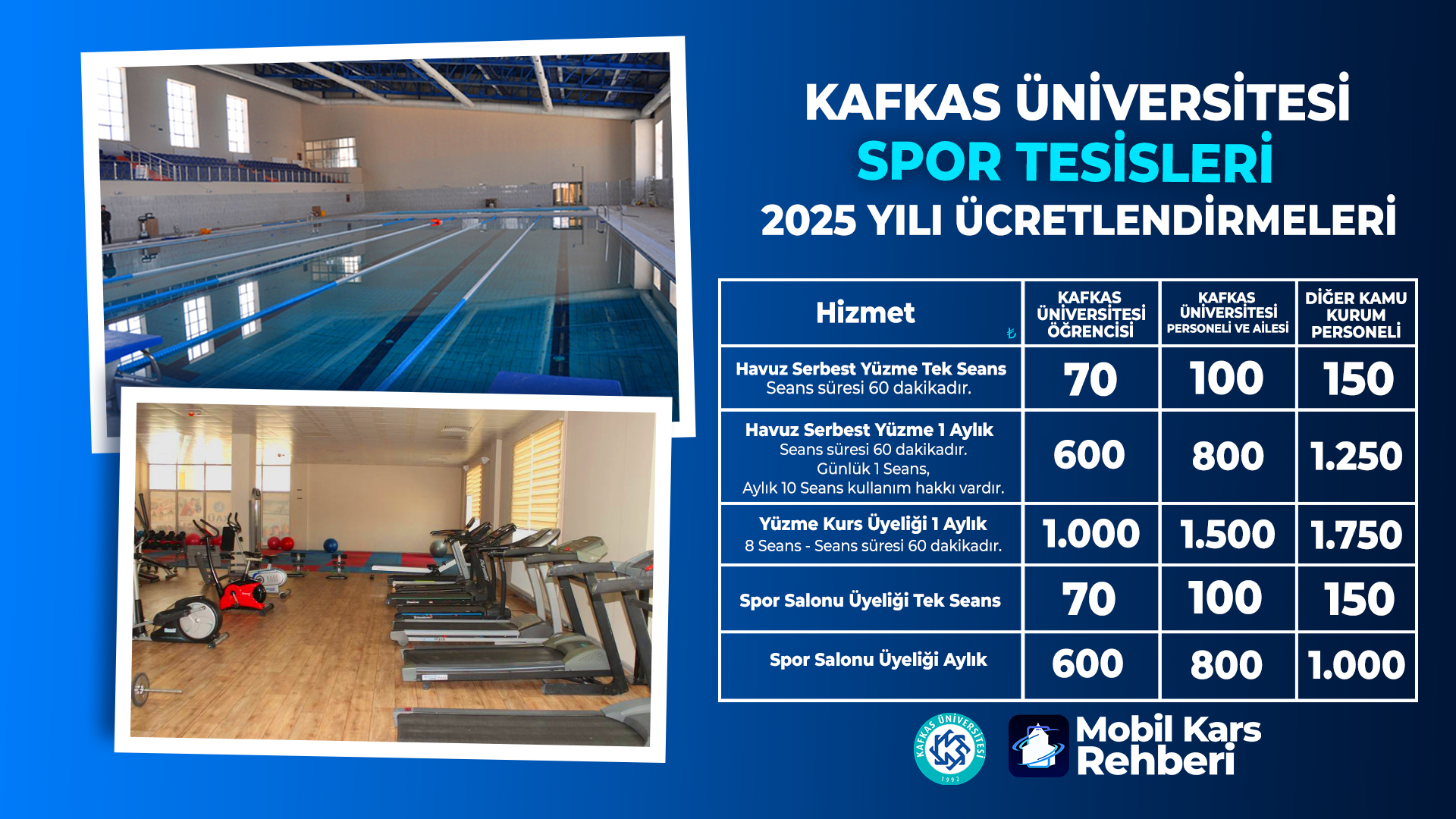 Kafkas Üniversitesi Spor Tesisleri
